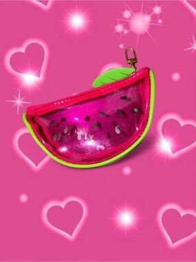 Watermelon coin pouch